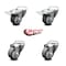 Service Caster Festool 491932 3'' Replacement Caster Set with Brakes, 4PK FES-SCC-BHTTL20S314-TPRB-2-S-2 - alternate 5